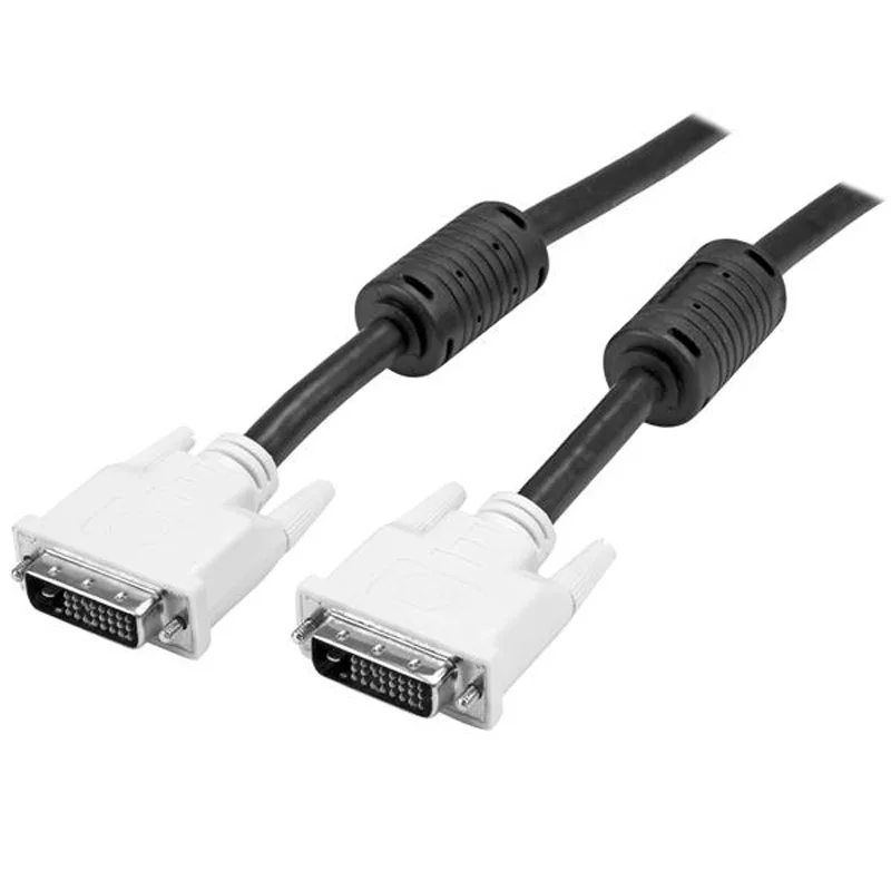 

StarTech.com Cable de 10m DVI-D de Doble Enlace - Macho a Macho, 10 m, DVI-D, DVI-D, Macho, Macho, Niquel