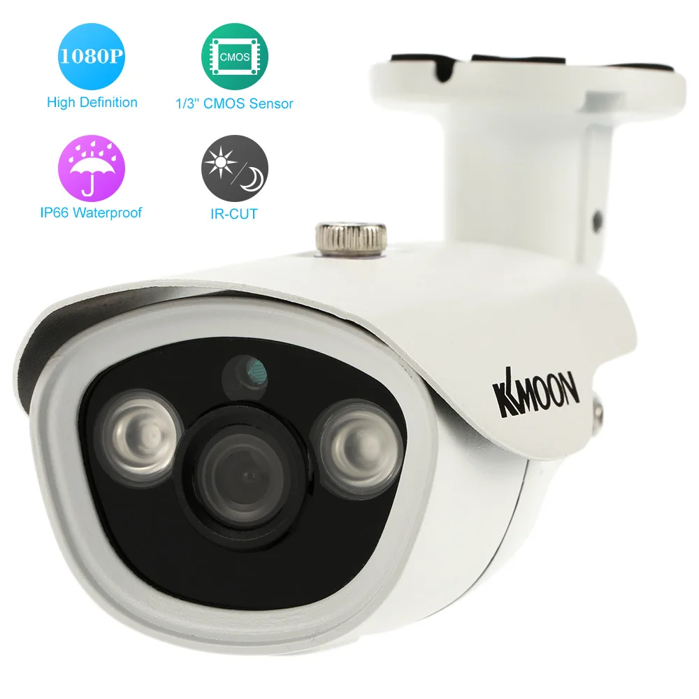 KKmoon 1080P 2.0MP AHD CCTV Security Camera Outdoor 3.6mm Lens Night Vision NTSC
