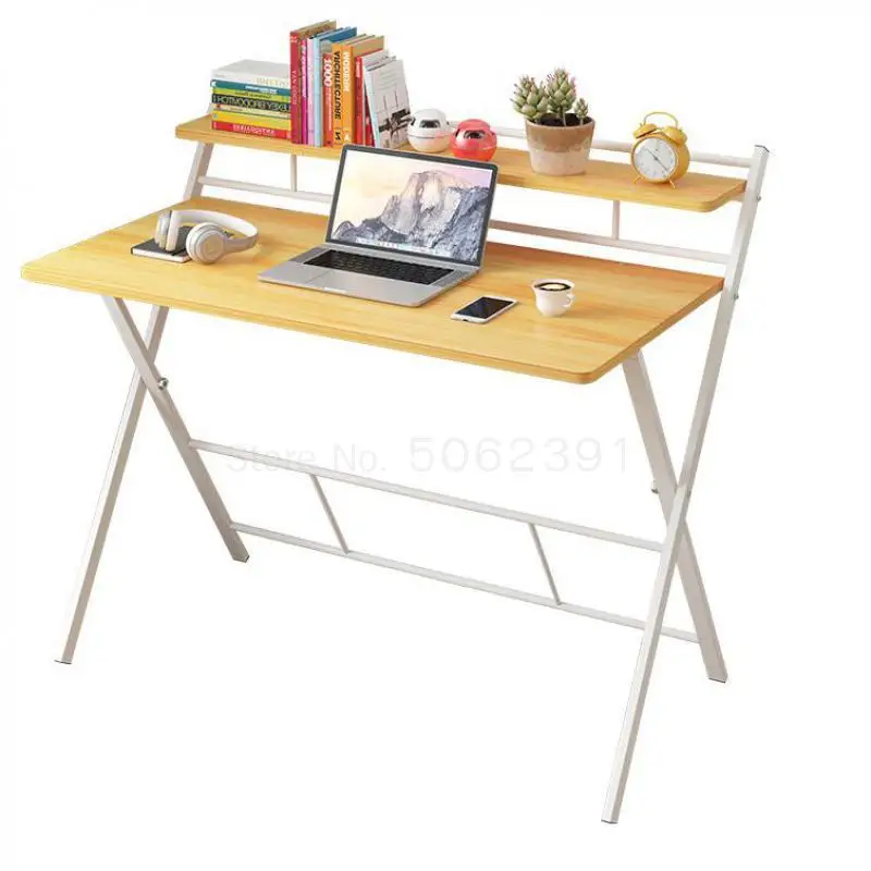 

Computer Desktop Desktop Household Simple Modern Desk Simple Bedroom Table Students Fold Desk Writing Desk