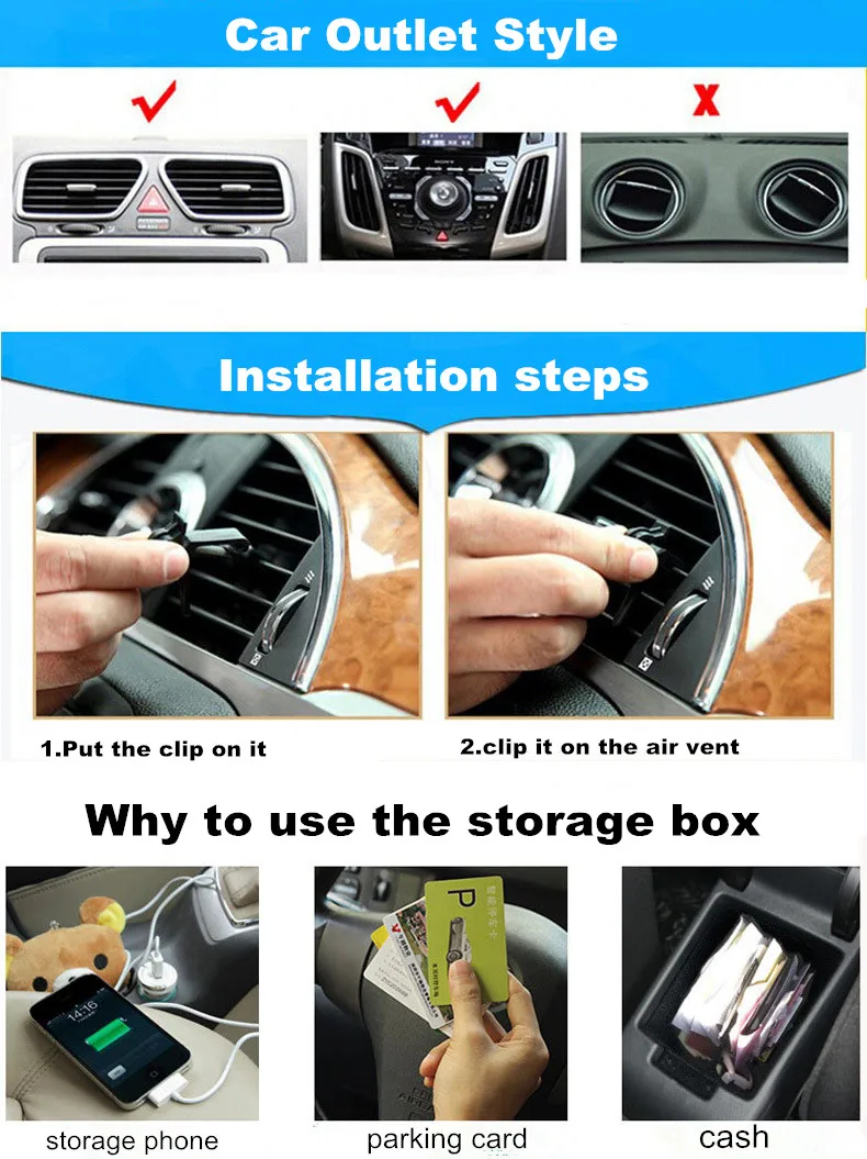car outlet storage box_