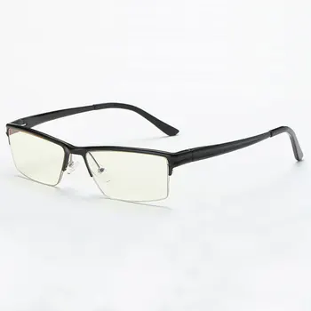 

207 Optical Eyeglasses Frame for Men Eyewear Prescription Glasses Half Rim Man Spectacles Alloy Frame Eyeglasses