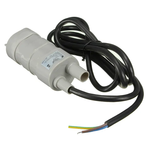 

12V DC 1.2A 5M 10L/Min 600L/H 6-15V For solar Aquarium Three Core Micro Submersible Motor Water Pump Best Price