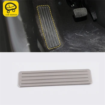 

CAR MANGO Car Styling Accelerator Rest Brake Pedal Cover Trim Frame Sticker Interior Accessories FOR Cadillac XT5 2016
