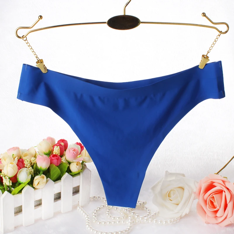 Женское нижнее белье однотонные трусики стринги с Т образной спинкой|ladies