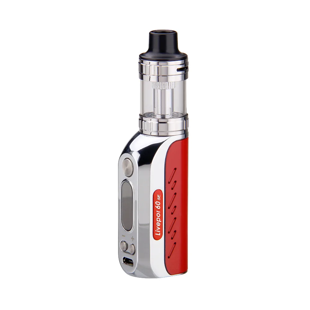 Yosta Livepor 60 SE Kit 60W TC Box MOD with 1500mAh Built-in Battery Vapor 3ml Atomizer Electronic Cigarette Vs Livepor 60 VTC 0134