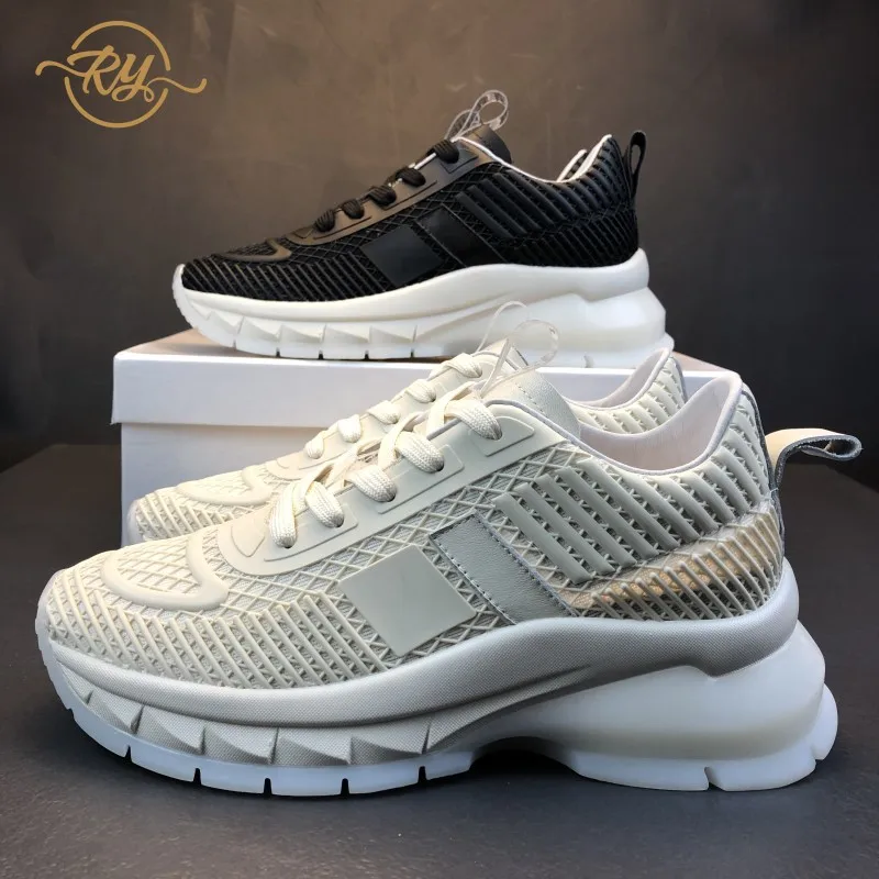 

RY-RELAA women sneakers 2018 summer new off white shoes brand fashion platform sneakers women shoes wedges casual shoes women