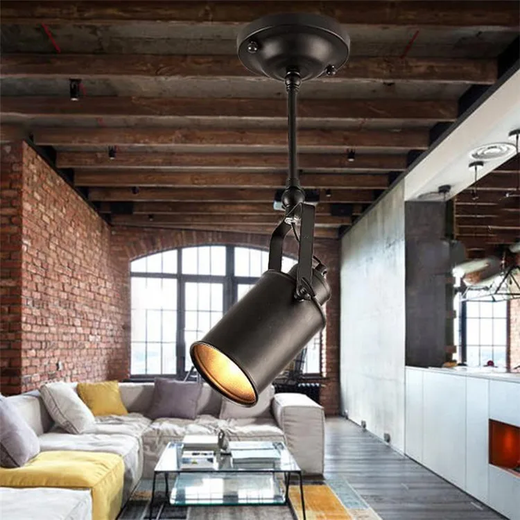  Vintage Iron Ceiling Light Loft Lamps for Home Decor Dinning Room Light Fixture Sconce Industrial Edison Lighting E27 Socket (4)