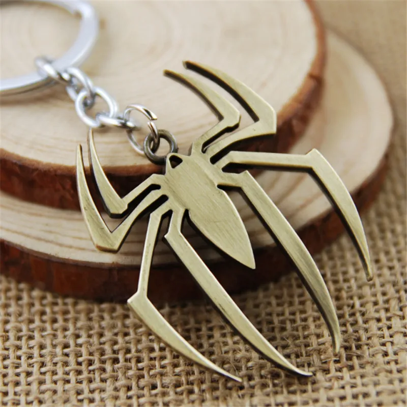 Personalized jewelry fashion spider hollow shape key chain male popular ...