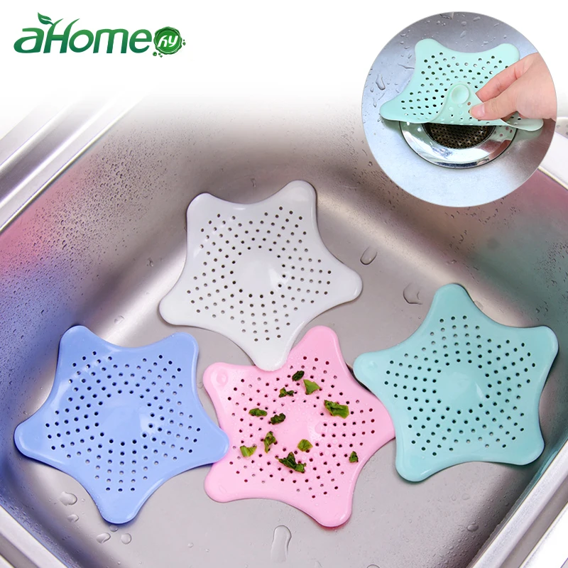 

Silicone Sink Drain Filter Bathtub Hair Catcher Stopper Trapper Drain Hole Filter Strainer for Bathroom Kitchen Toilet