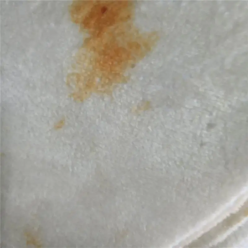 Мягкий флисовый плед с принтом Tortilla de Harina Burrito