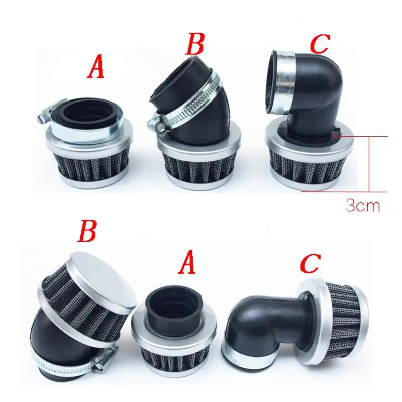 

32mm 35mm 38mm 40mm 42mm 48mm 50mm Air Filter Motorcycle ATV Scooter Pit Bike Air Cleaner Intake Filter for Honda yamaha suzuki