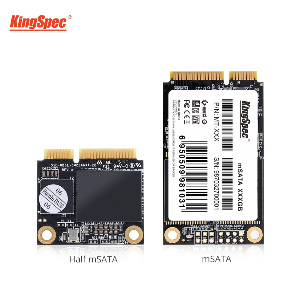 KingSpec 32 Гб 64 Гб SSD 256 ГБ mSATA SSD 500 Гб 1 ТБ мини HDD SATA чехол USB 3,0 HD Жесткий Диск Модуль для планшет Рабочий стол для ноутбука