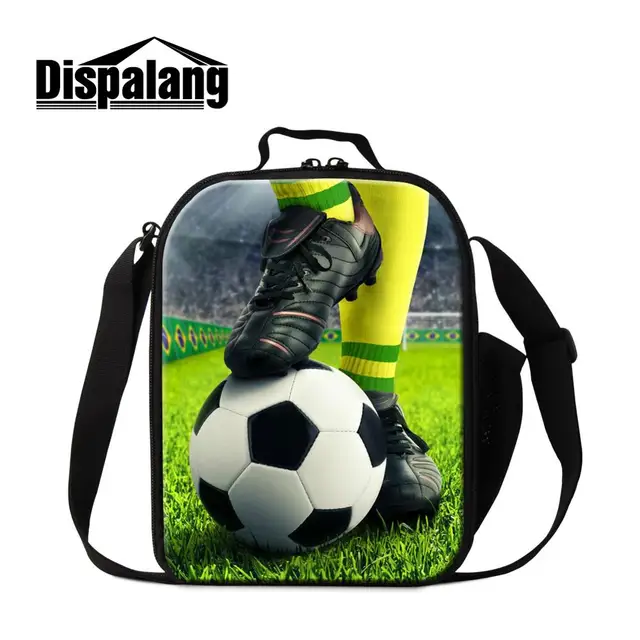 soccer lunch bag
