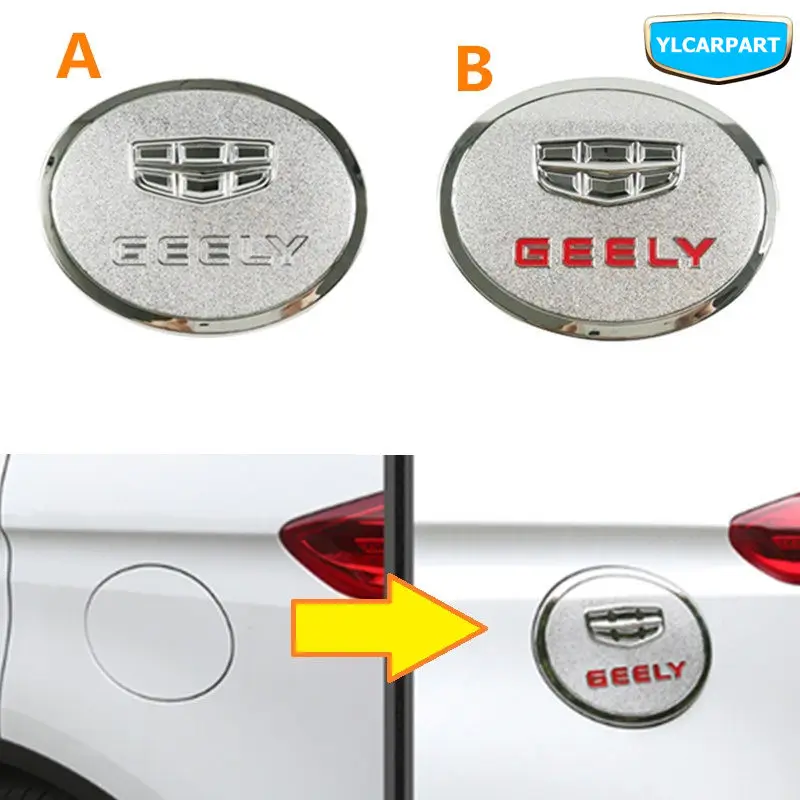 Наклейка на дверь автомобильного бака для Geely Atlas Boyue NL3 SUV Proton X70 Emgrand X7
