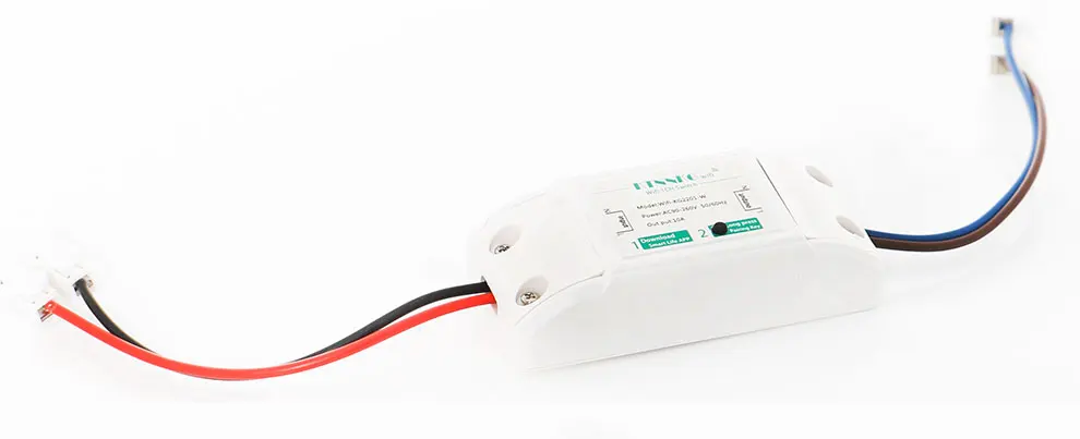VHome dotykowy pilot zdalnego sterowania przełącznik, bezprzewodowy 2.4g wifi + RF 433 MHz przekaźnik zasilania odbiornika 90 v-250 v 10A inteligentne życie aplikacji -