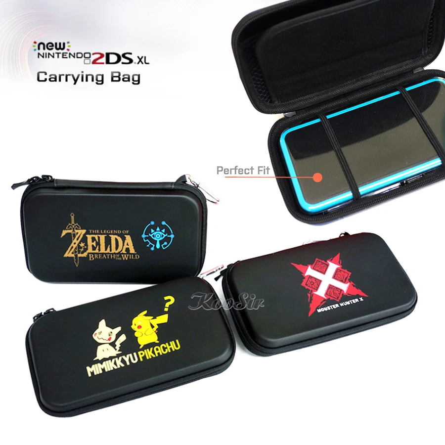

Nintend New 2DS XL / LL Case Accessories Pattern Storage Carrying Hand Bag Portable Nintendos Cover for Nintendo NEW 2DS LL
