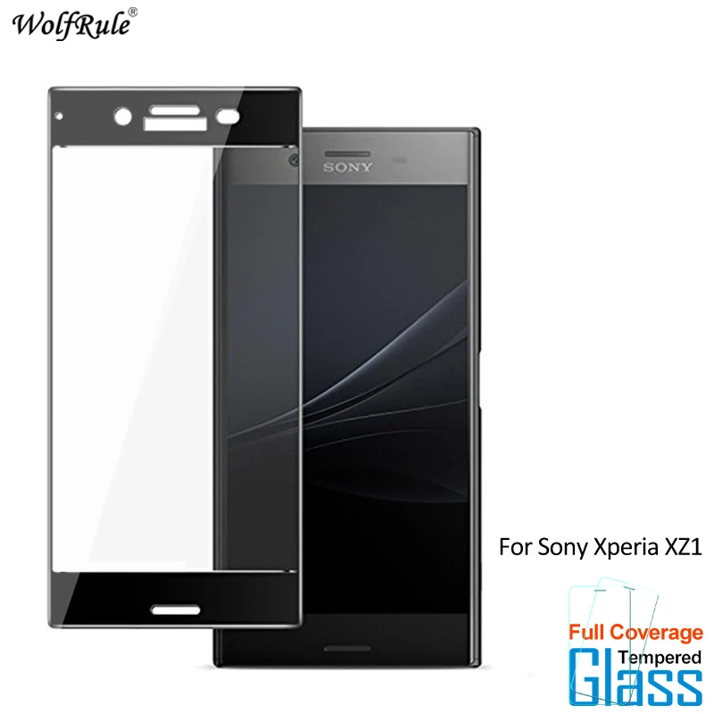 

For Glass Sony Xperia XZ1 Screen Protector Tempered Glass For Sony Xperia XZ1 Glass Full Phone Film For Sony XZ1 G8342