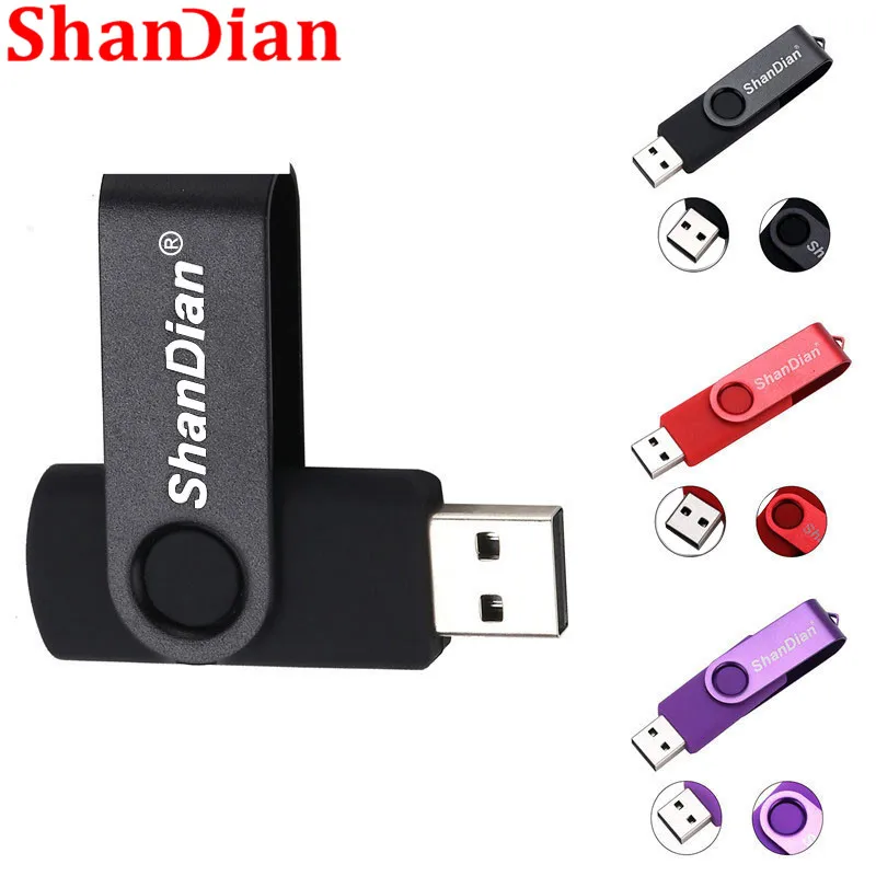 USB флеш накопитель SHANDIAN 2 0 S303 128/64/32/16/4 ГБ|USB флэш-накопители| |