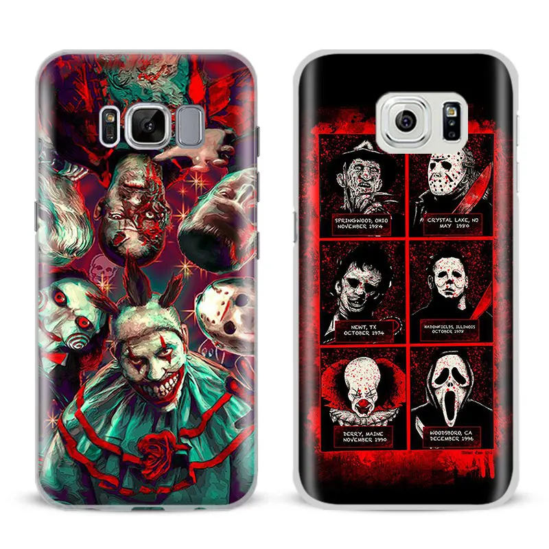 Horror icons Coque Mobile Phone Case Shell Cover For