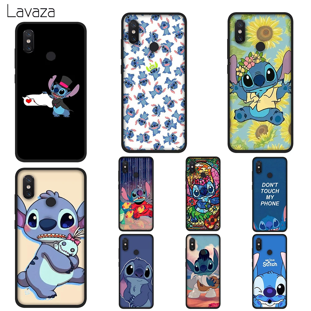 Lavaza Cute Cartoon Stich Soft TPU Case Cover for Xiaomi Mi 6 8 A2 Lite 9 Pro A1 Mix 2s Max 3 F1 Cases |