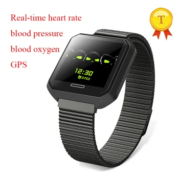 

Smart watch Real-time heart rate blood pressure blood oxygen monitor support GPS tracker fitness tracker smartwatch wristwatch