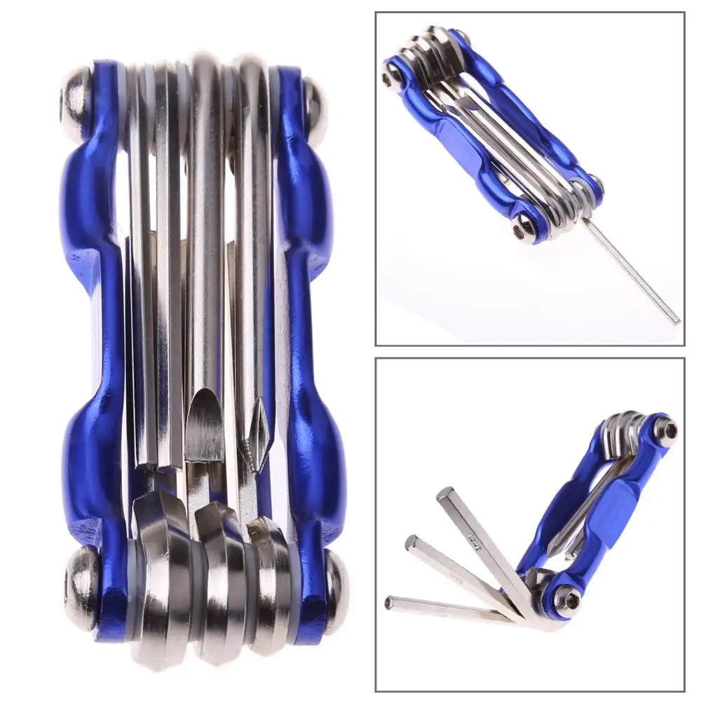 

7 in 1 Bicycle Tools Sets Mountain Bike Cycling Multi Repair Tool Kit Socket Head Hex Spoke Wrench Screwdriver Multi Tool