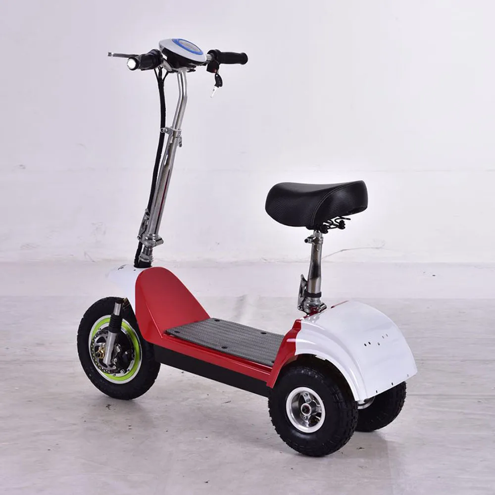 Clearance Mini folding electric bicycle mini tricycle adult ladies tricycle leisure e bike tricycle 7