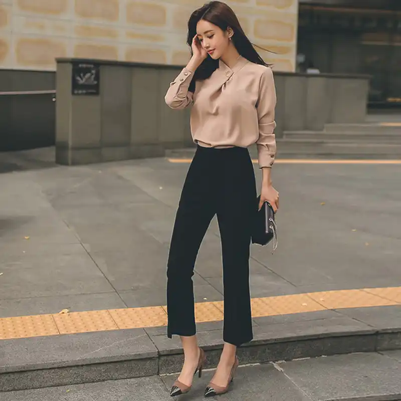 formal pants and blouse