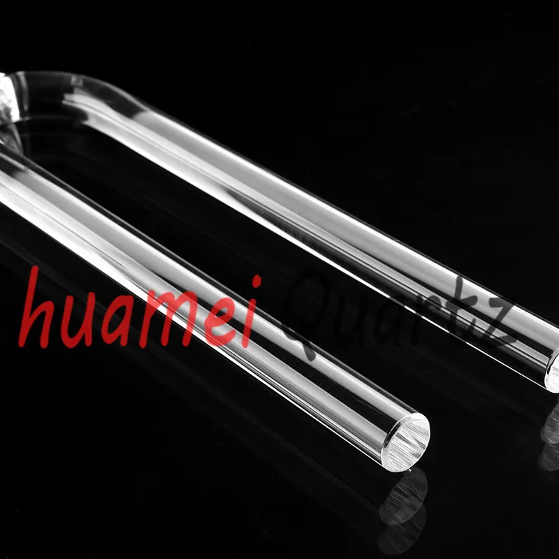 

quaetz crystal tuning fork 16mm crystal medical for heaeling,music clear crystal tuning fork 440hz with free bag