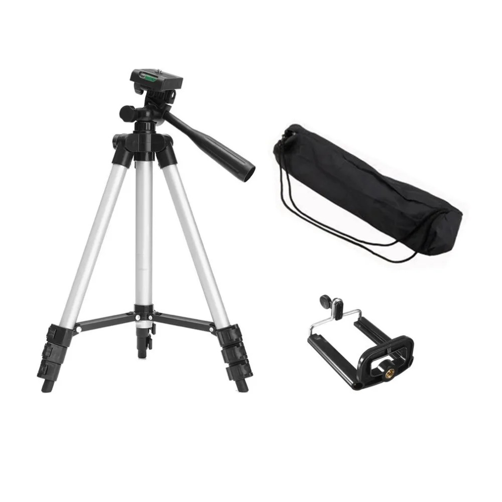 

Portable Flexible Mobile Phone Holder Telescopic Camera Tripod With Stand Holder Mount With Carry Bag For Smart Phone Camcorder