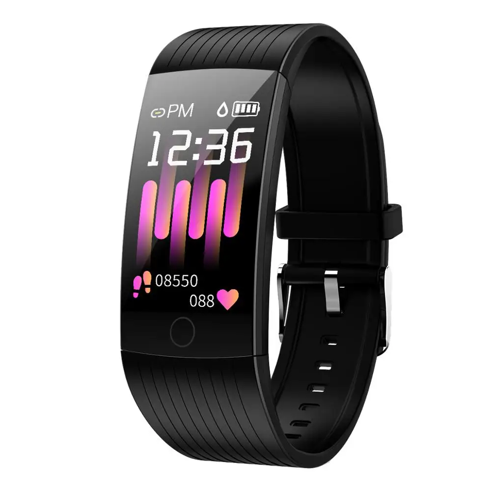 

Fitness Smart Watch Men Women Touch Screen Pedometer Heart Rate Monitor Health Run Sport Watch Band Bracelet For IOS Android