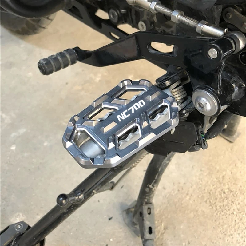 

Teng Worship Motorcycle Billet MX Wide Foot Pegs Pedals Rest Footpegs for HONDA NC700S/X NC 700 S/X NC700