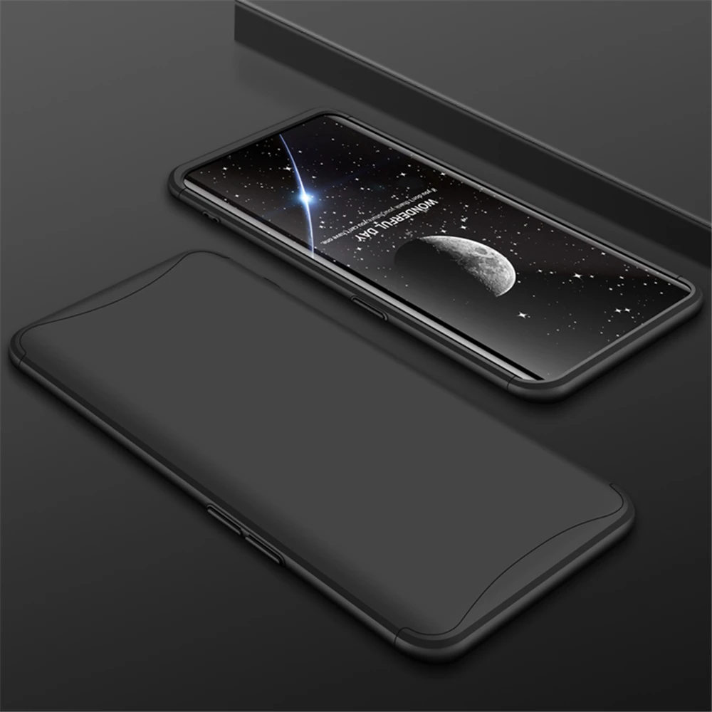 Voppton Hybrid 3 in 1 Hard PC Case for OPPO Find X Case Luxury 360 Full Protection armor Back Cover for OPPO Find X Fundas (9)