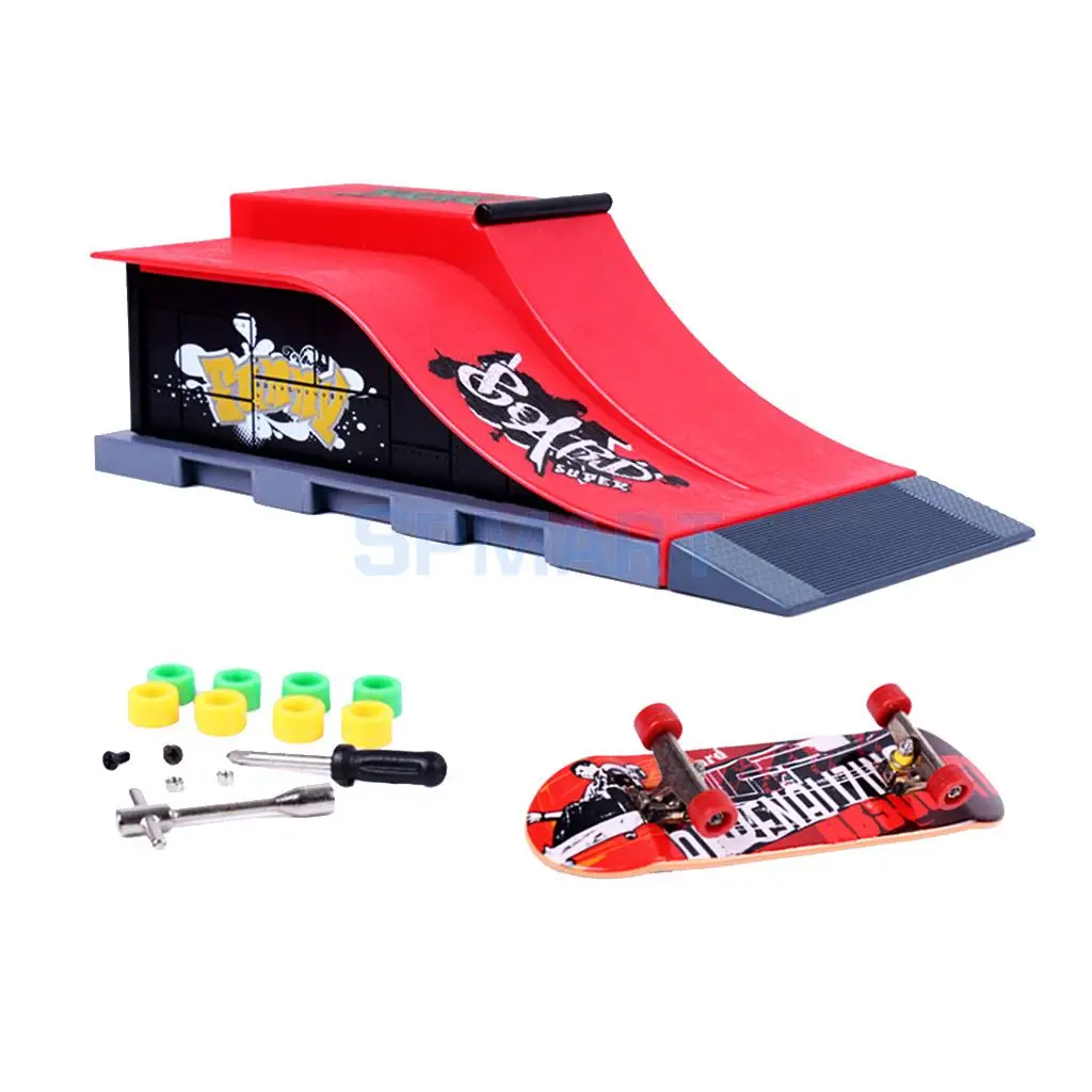 DIY Site Skate Park Ramp Finger Board Skateboard Site Ultimate Sports Prop