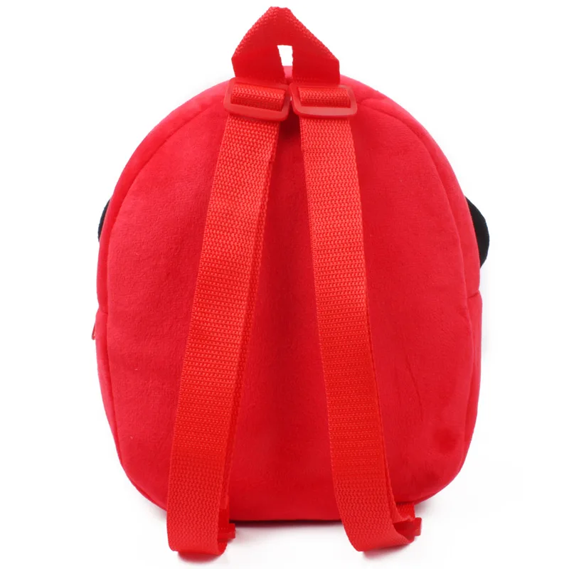 Милый плюшевый рюкзак для малышей 1-3 лет, милый розовый плюшевый рюкзак с рисунком Минни Маус, мягкая игрушка, детская школьная сумка для детей