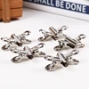 12PCS/set Mini Bulldog Clips Letter Clips Stainless Steel Silver Metal Paper Binder Grip Clips Clamp 22mm Office Tool Supplies ► Photo 3/6