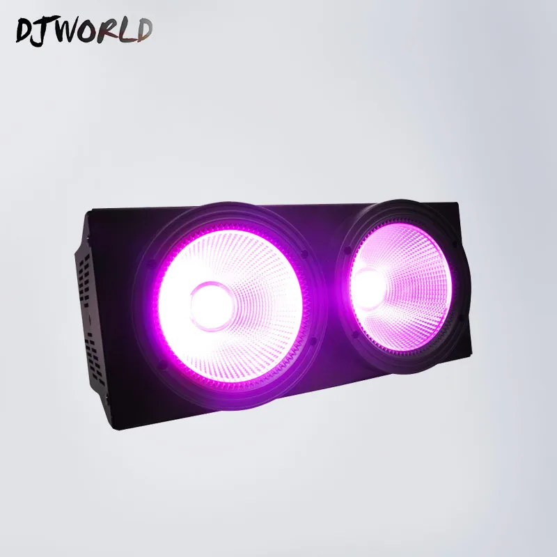 

2eyes 2x100W Led Blinder RGBWA+UV 6IN1 DMX LED COB 200W Led Audience Led Par DMX Stage Lighting Effect DJWorld