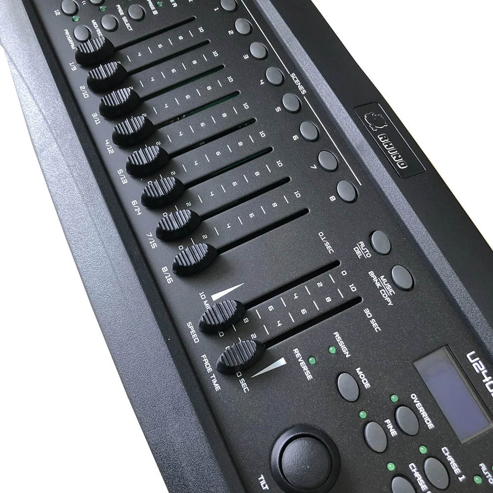 Midi DMX Mixer 192 CHS контроллер DJ светильник ing Консоль оператора с 240 каналов для ночного клуба школы шоу сценический светильник