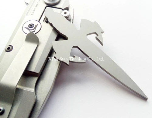 

Titanium TC Mini Dagger Hang Decoration Ornament 100mm Long Matte Surface