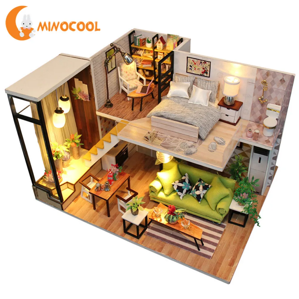 build miniature house kits
