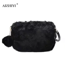 

Women Winter Korean Soft Plush Shoulder Bag Girls Small Fashion Crossbody Bag Ladies Messenger Bag Brand Bolsa Feminina