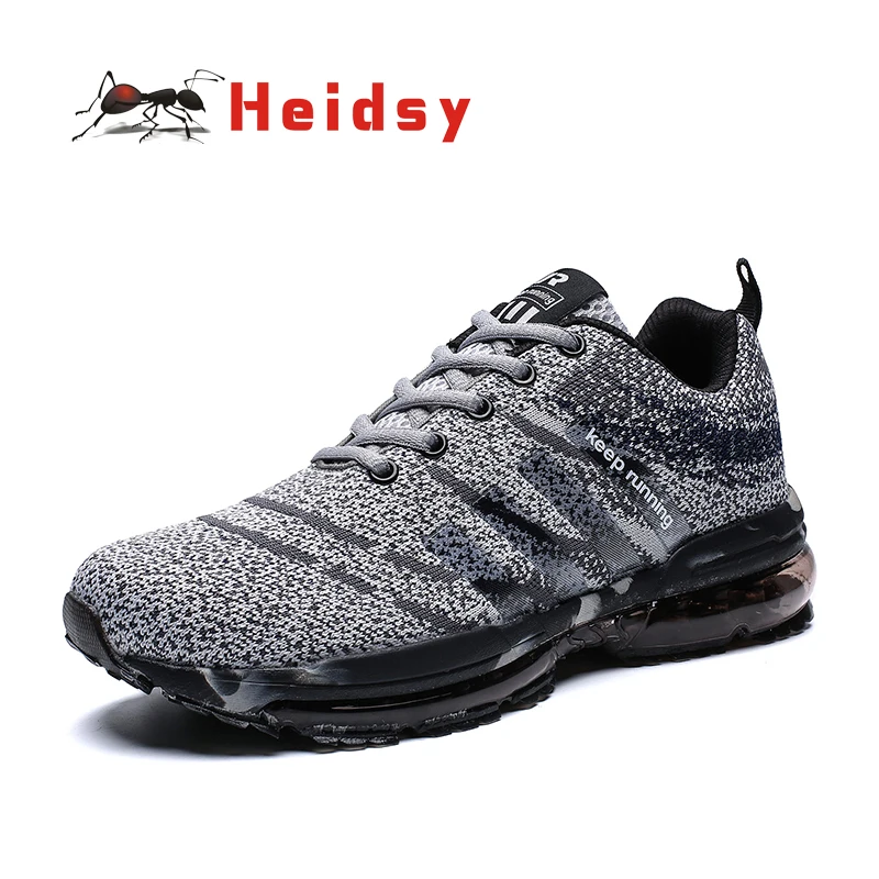 

Heidsy 2019 New Summer Mens Wearable Breathable Sneaker Shoes Air Cushion Damping Lightweight Casual Men Shoes Zapatos De Hombre