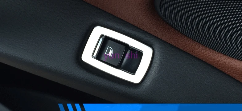 4 шт. хромированные подъёмники для очков и BMW 2014 17 X5 F15 2015 X6 F16|chrome car|car chromeframes chrome |