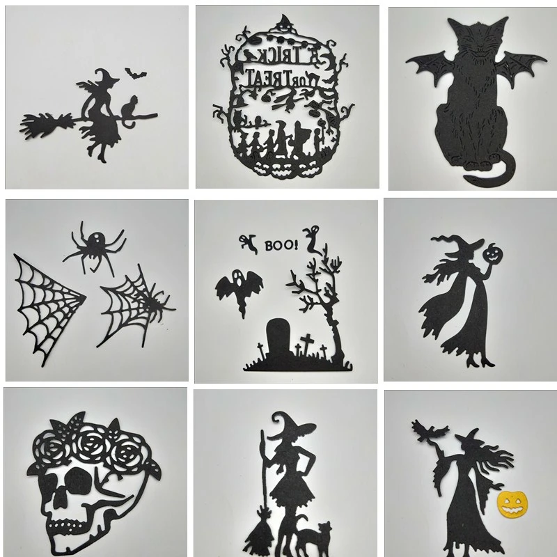Halloween Dies Witch Metal Cutting Dies for Card Making Scrapbooking Embossing DieCut Stencil Craft New for Dies Angel Oracle Cards Witch Cards Halloween Dies Witch Metal Cutting Dies for Card Making Scrapbooking Embossing DieCut Stencil Craft New for Dies Angel Oracle Cards Witch Cards