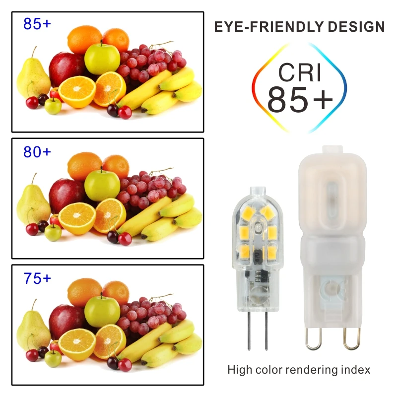 Lang Boss Lot De 20 Ampoules LED 1 W DC12 V G4 Pour Meubles Source D' éclairage De Bureau Éclairage D'affichage De Marchandises Lumière Blanche Chaude