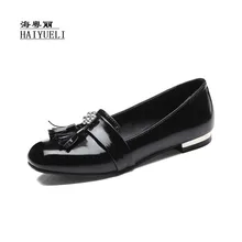 Модная пикантная женская обувь на плоской подошве Женская Удобная Повседневная обувь высокое качество, большие размеры 34-48