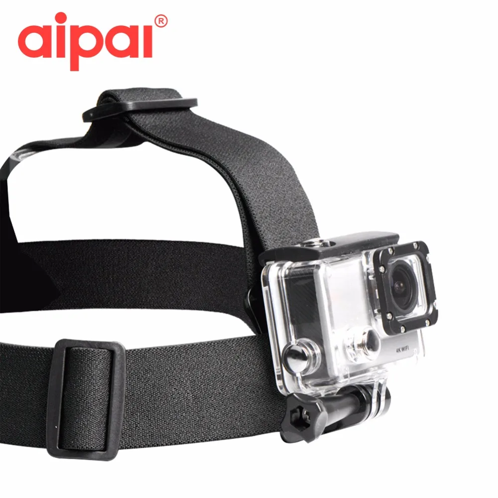Aipal Action Camera Accessories Headband Chest Head Strap Mount Monopod