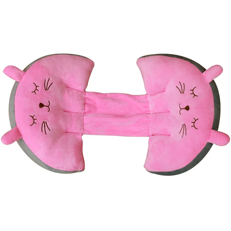 Женская комфортная подушка для живота U Подушка для мамы тело спальные подушки для мам Подушка для беременных боковые шпалы плюш для беременных - Цвет: pink