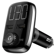Большой Экран FM передатчик Беспроводной Bluetooth Handsfree Car комплект MP3 аудио с двойное зарядное устройство USB Вход Выход TF карты U диск плеер