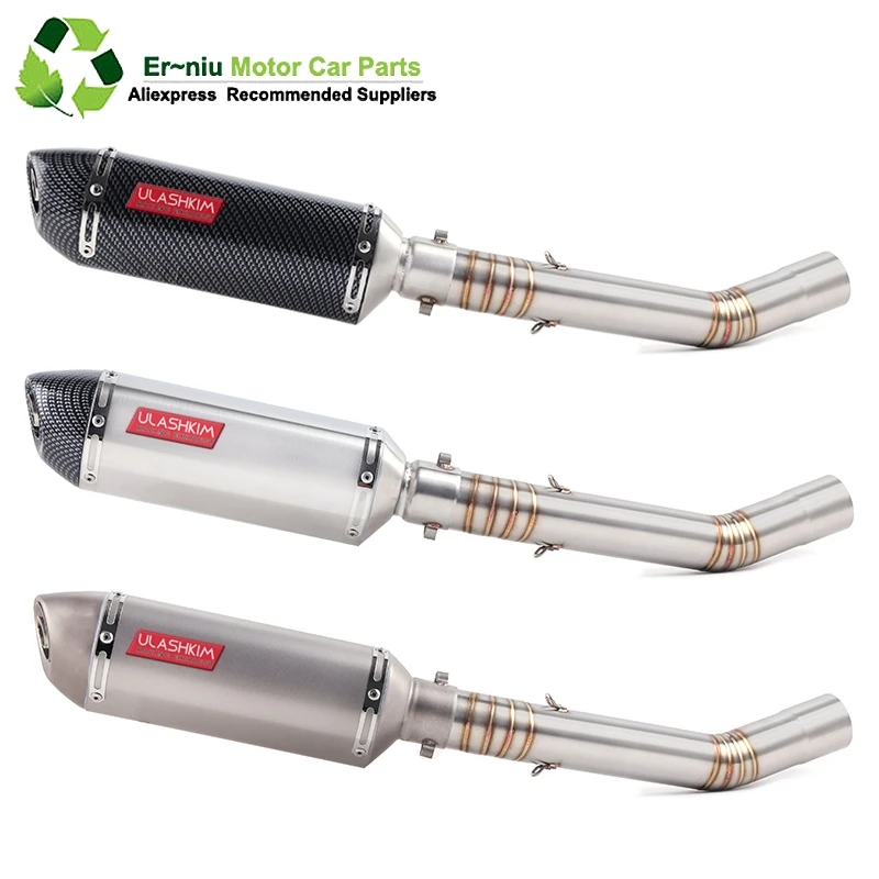 

Modified Middle Link Pipe Slip-On For kawasaki Z1000 Z1000J/R Ninja1000 Z 1000 Z1 Single Side Motorcycle Exhaust Muffler Escape